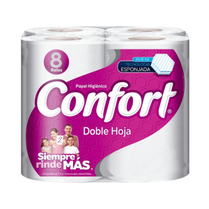 Papel higienico confort 40 mt*8